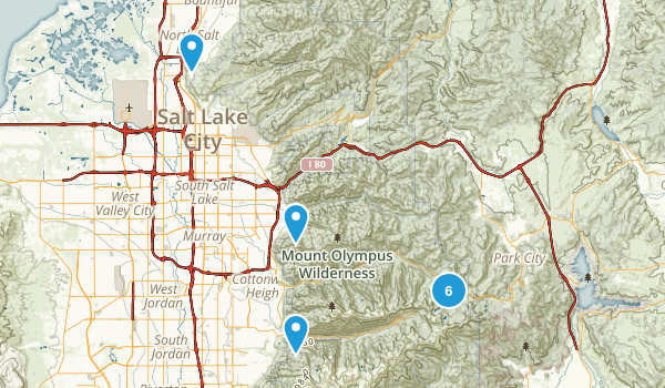 Hikes to try Map