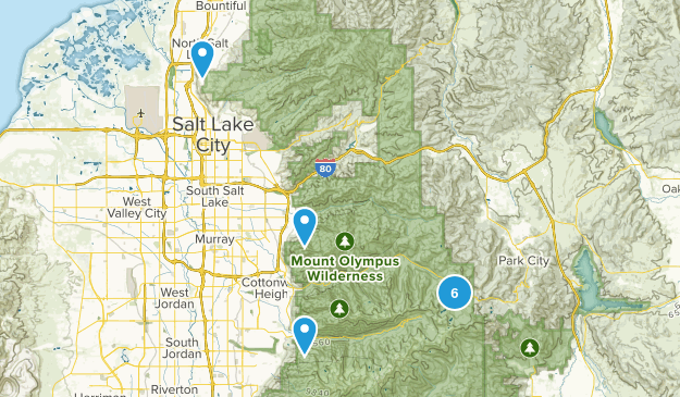 Hikes to try Map