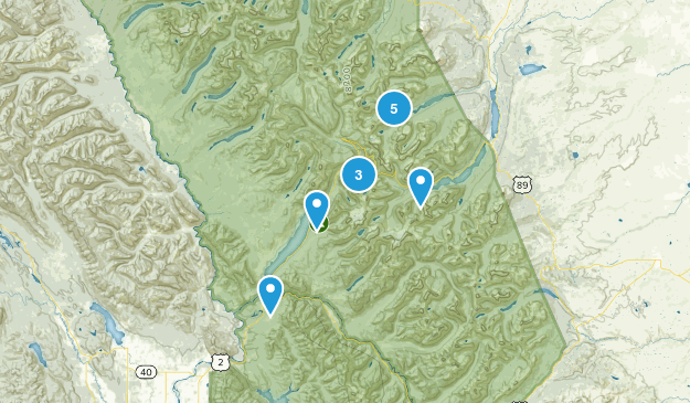 Glacier Map