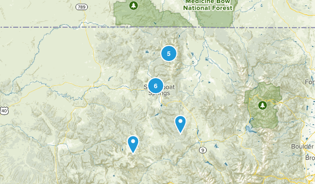steamboat Map