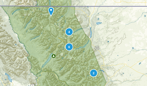 glacier Map