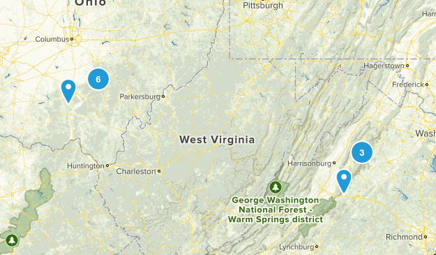 Completed Trails Map