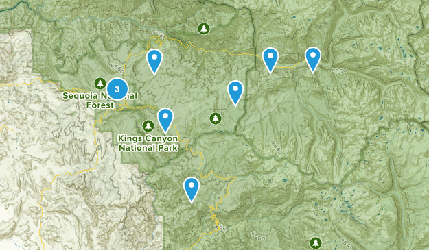 Kings Canyon 2018 Map