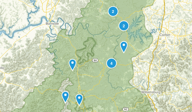 Kentucky Trip Map