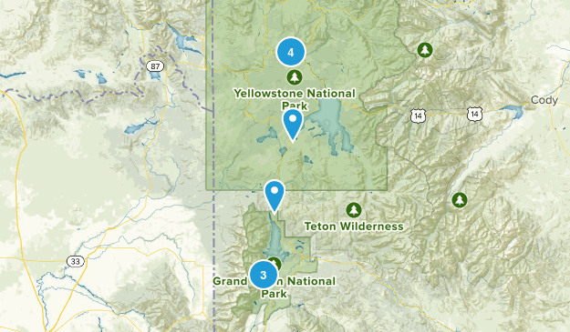 Yellowstone Map