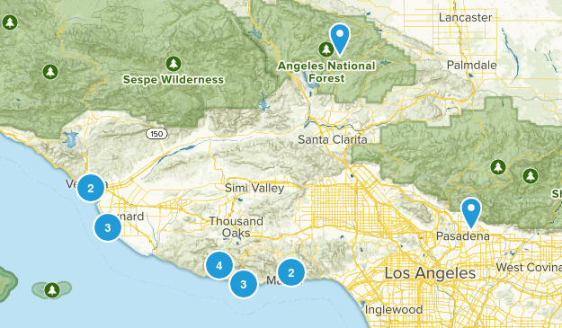dog friendly near beach Map