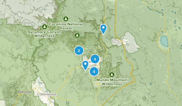 Sedona To Do Map