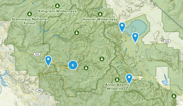 Yosemite Map