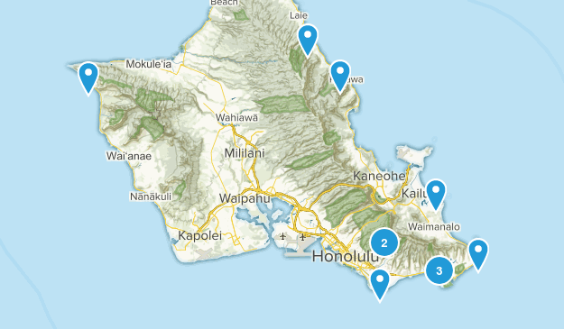 Oahu Map