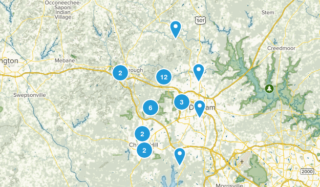 Durham, NC Map