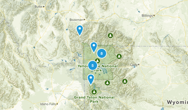 Yellowstone Map