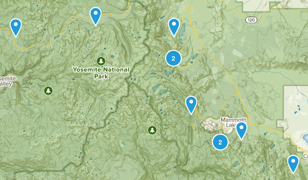 Yosemite Map
