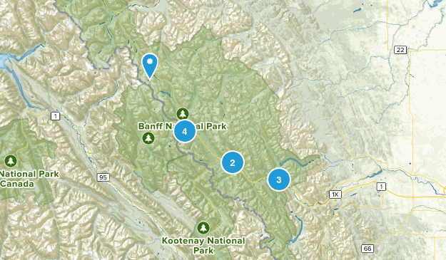 Banff Map