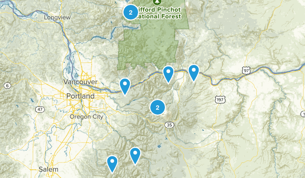 New Hikes Map