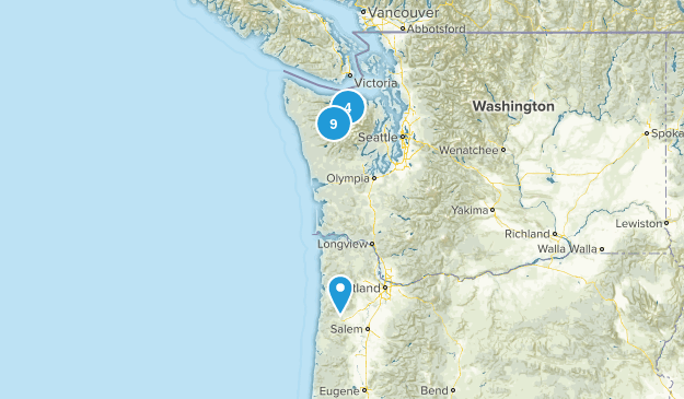 olympic vacation Map