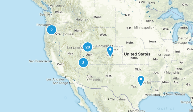 Bucket List 2018 Map