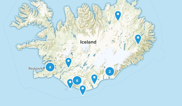 Iceland Map