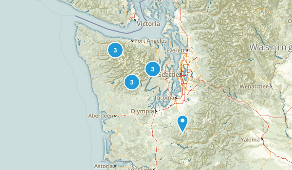 Olympic Peninsula Map