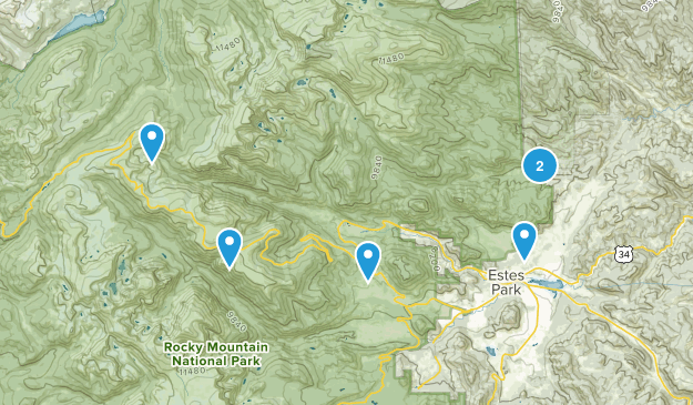 Rocky Mountain Map