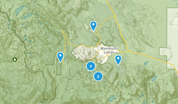 Mammoth Lakes Map