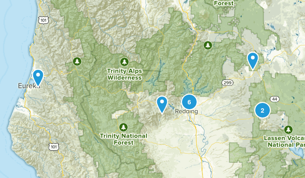 My completed trails Map