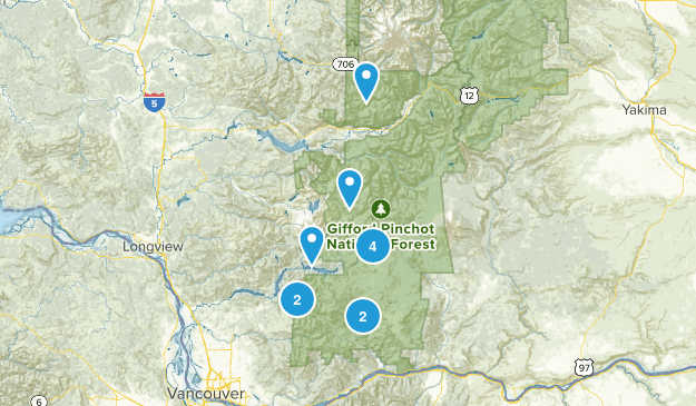 Gifford Pinchot Map