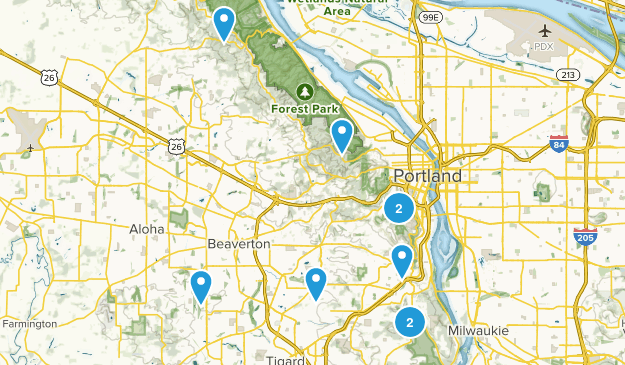 PORTLAND - easy Map