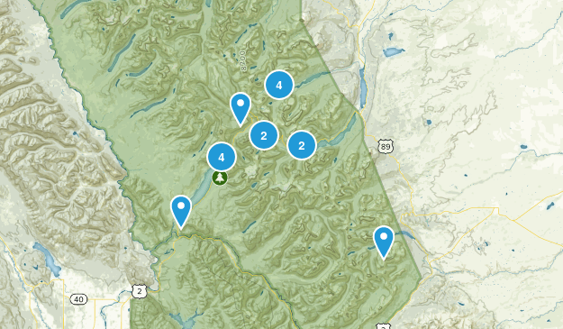 Glacier Map