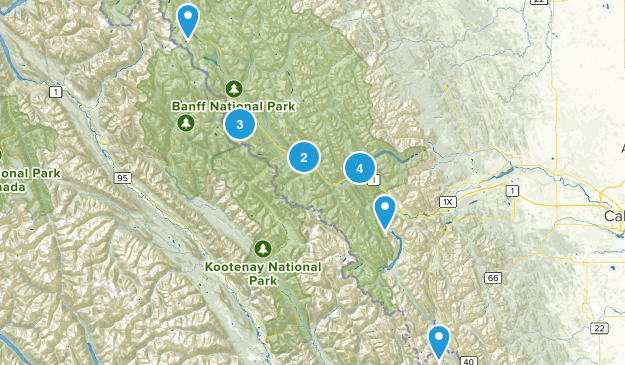 Banff Map