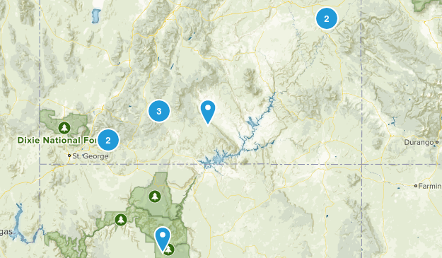 AZ,UT,NV trip- June 218 Map