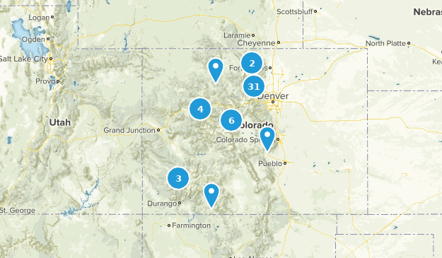 Hikes on My TO DO List Map