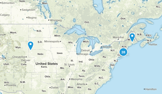 to hike Map