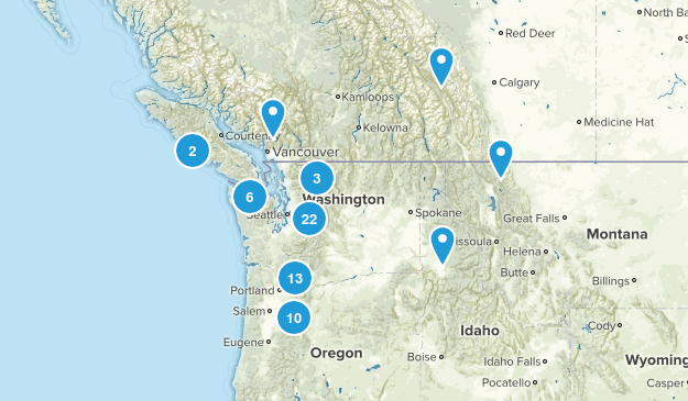 pacific NW Map