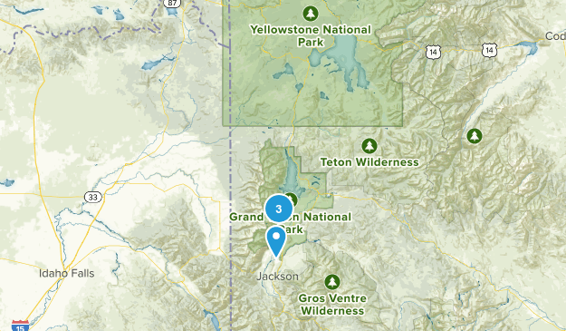 must do hikes Map