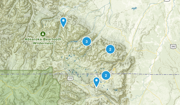 Fly-fishing Map