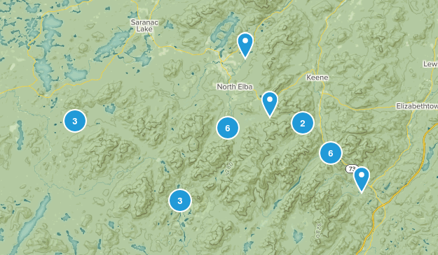 ADK 46ers Map