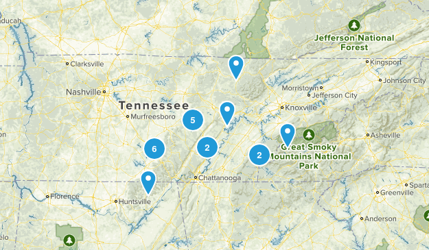 Waterfalls Map