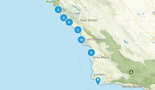 Central Coast Map