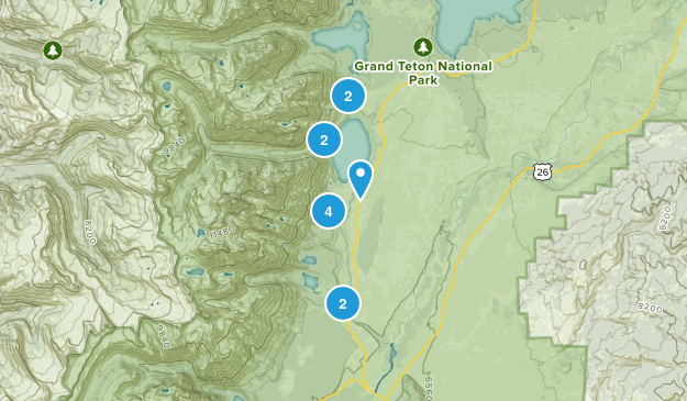 Grand Teton Map
