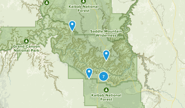 Grand Canyon Map