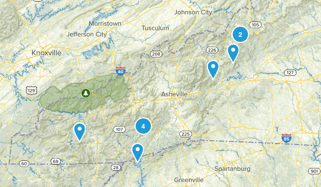 North Carolina Wish List Map