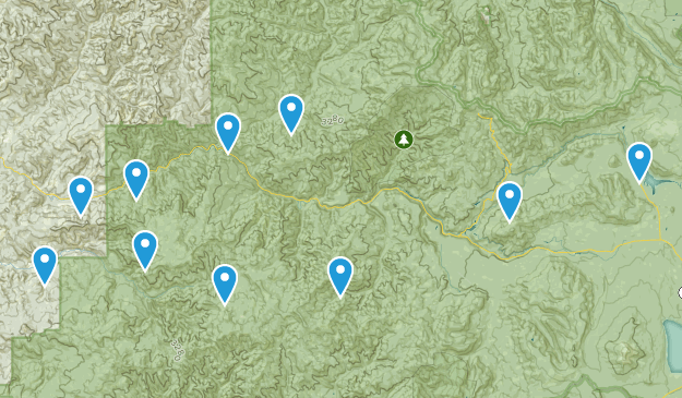 Canton Creek Map