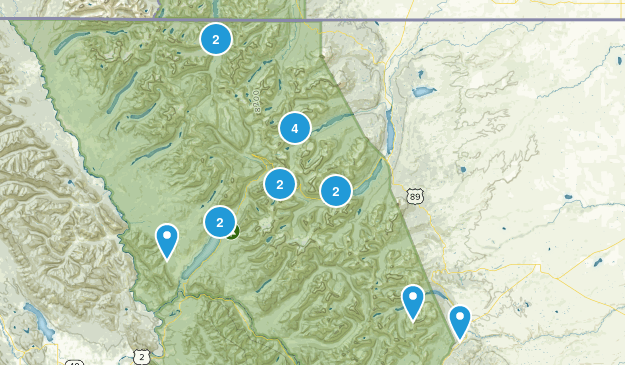 Glacier Map
