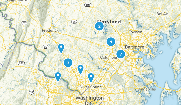 Nearby Trails Map