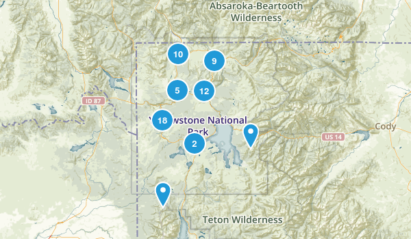Yellowstone Map