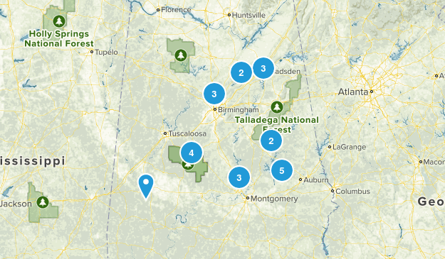Under 5 mile Map