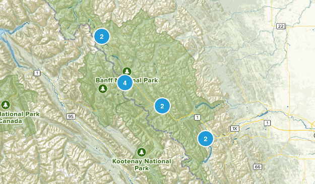 Banff Map