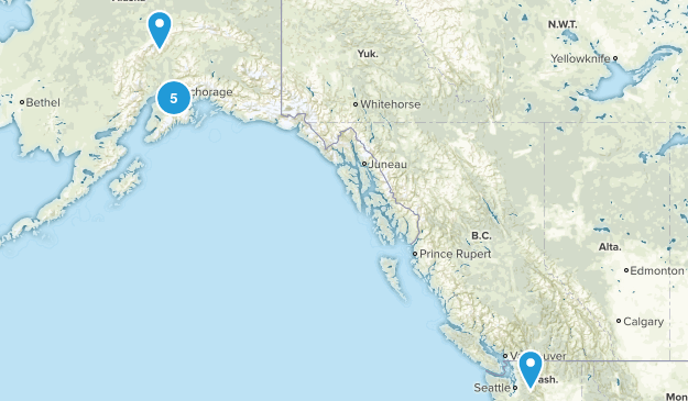 Honeymoon Hikes Map