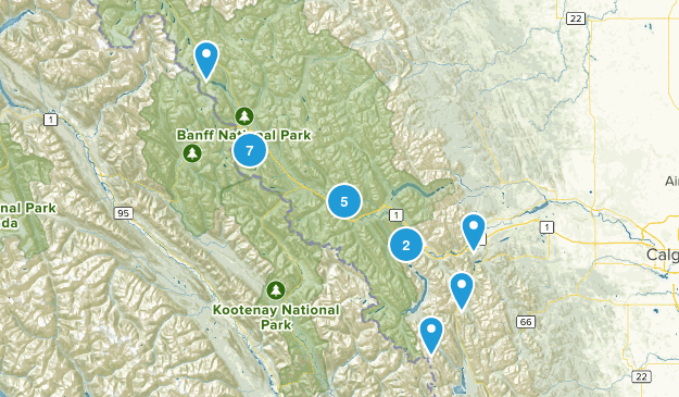 Banff Map
