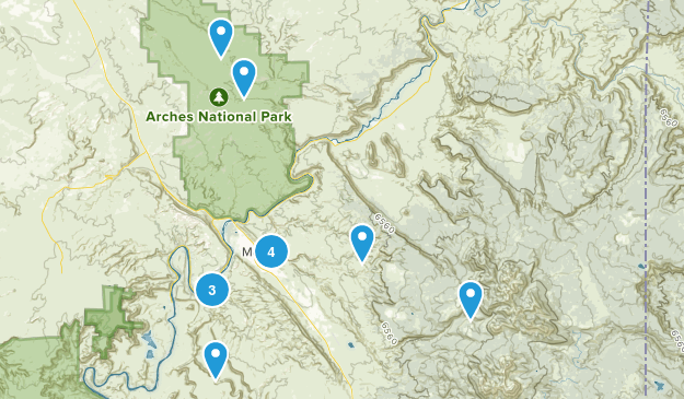 Moab Map